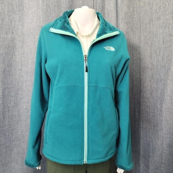 The North Face Morning Glory Fleece Jacket Teal Green Women's M - Picture 4 of 15